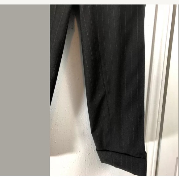 Ermenegildo Zegna Olive Green Pinstripe 2 Pc. Suit